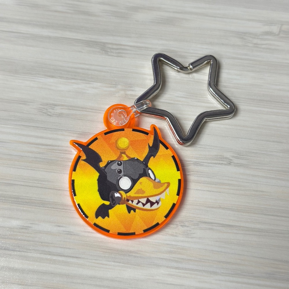 Dragon Nest Quackum Keychain (GLOW IN THE DARK)